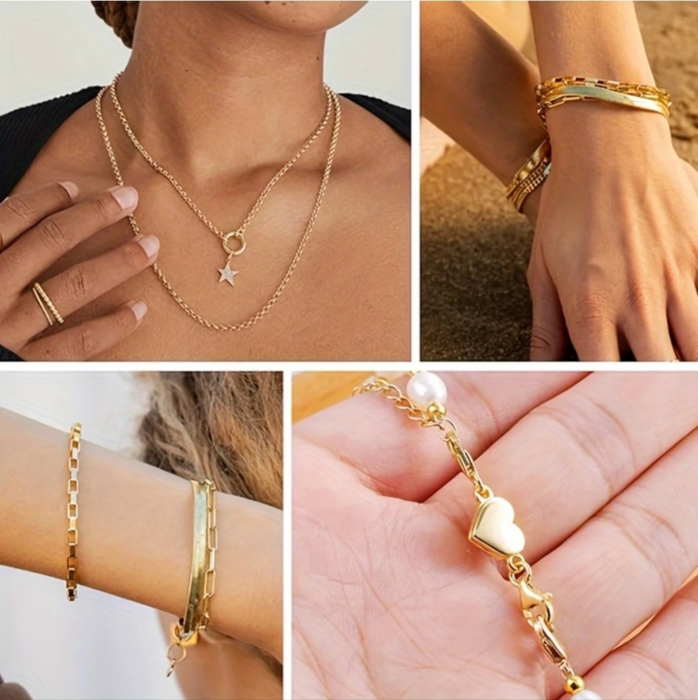 🧲 & Life Changing! Never Struggle 2 Put On Neclace/Bracelets Aga NEW - Picture 6 of 9